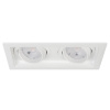 Светильник MS-VORTEX-BUILT-S170x90-2x12W Warm3000 (WH-WH, 40 deg, 230V) (Arlight, IP20 Металл, 5 лет)