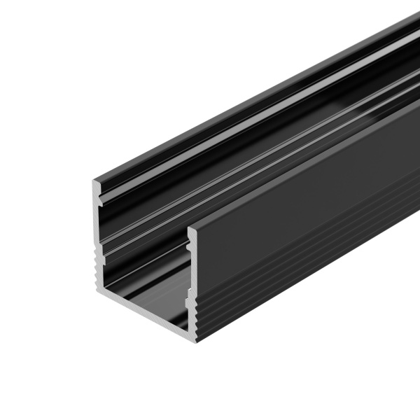 Профиль SL-MINI-15-3000 BLACK (Arlight, Алюминий)