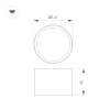 Светильник SP-BISCOTTO-R140-15W Warm3300-MIX (BK-GD, 80 deg, 230V) (Arlight, IP54 Металл, 5 лет)
