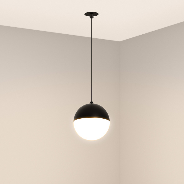 Светильник SP-EMISFERO-HANG-BUILT-R150-11W Day4000 (BK, 170 deg, 230V) (Arlight, IP20 Металл, 3 года)