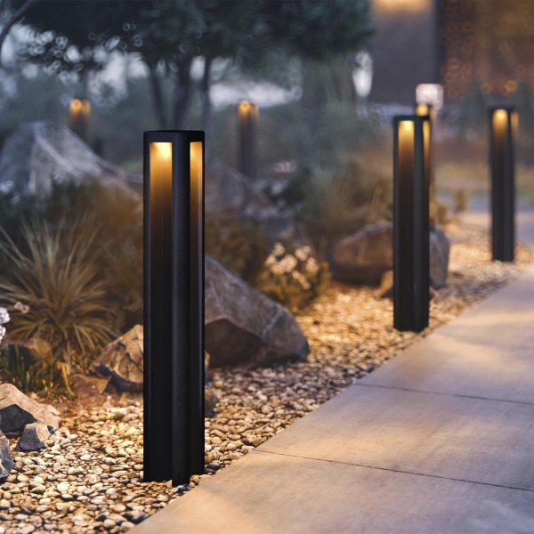 Светильник LGD-FLINT-BOLL-H900-18W Warm3000 (BK, 45 deg, 230V) (Arlight, IP65 Металл, 3 года)