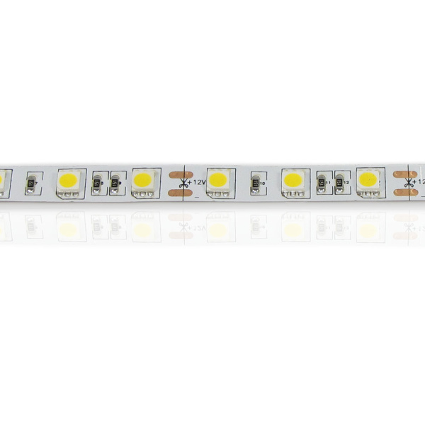 Светодиодная лента Standart class, 5050, 60led/m, Warm White, 12V, IP20