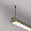 Профиль с экраном LINE-D-3734-2000 TETRA OLIVE GREY+OPAL (Arlight, Алюминий)