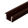 Профиль PDS-F-2000 ANOD Brown Deep (Arlight, Алюминий)