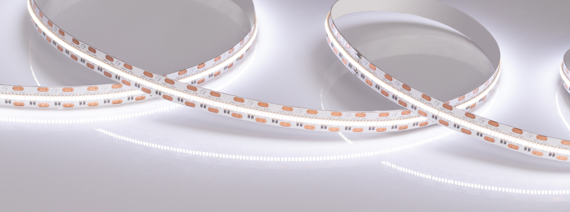 Лента MICROLED-5000 24V White6000 10mm (2110, 700 LED/m, LUX) (Arlight, 20 Вт/м, IP20)