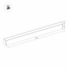 Светильник MAG-FLAT-45-L605-18W Warm3000 (BK, 100 deg, 24V) (Arlight, IP20 Металл, 5 лет)