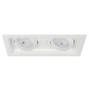 Светильник MS-VORTEX-BUILT-S170x90-2x12W Day4000 (WH-WH, 40 deg, 230V) (Arlight, IP20 Металл, 5 лет)