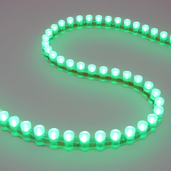 Светодиодная лента DIP PVC2 Standart PRO class,  96led/m, Green, 12V, IP65
