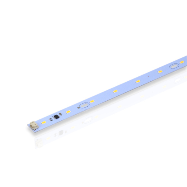 Светодиодная линейка 2835, 12 led, 220V, 6W, 410mm, D184, day white