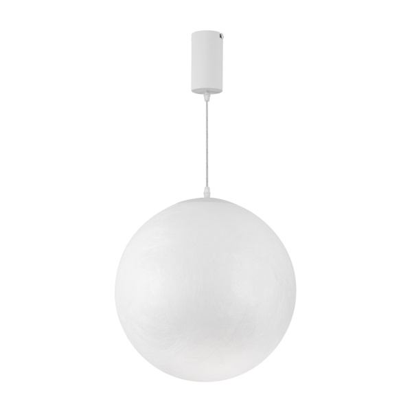 Светильник SP-SILKA-HANG-R400-12W Warm2700 (WH, 330 deg, 230V) (Arlight, IP20, Натуральный шелк, 3 года)