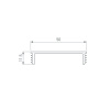 Экран IP-LINE-5475-2000 OPAL (Arlight, Пластик)