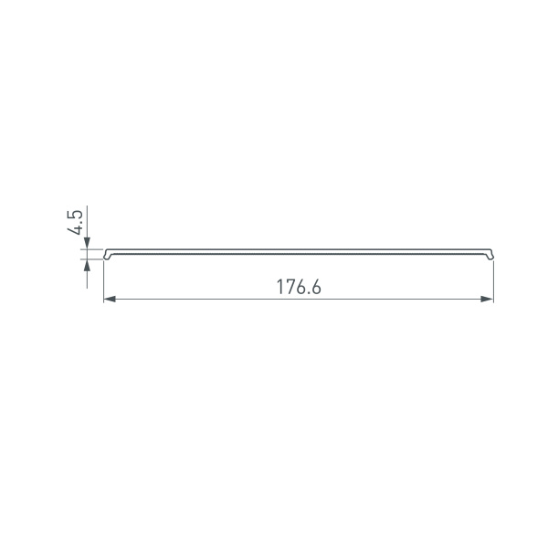 Экран ARH-POWER-W200-2000 OPAL (Arlight, Пластик)