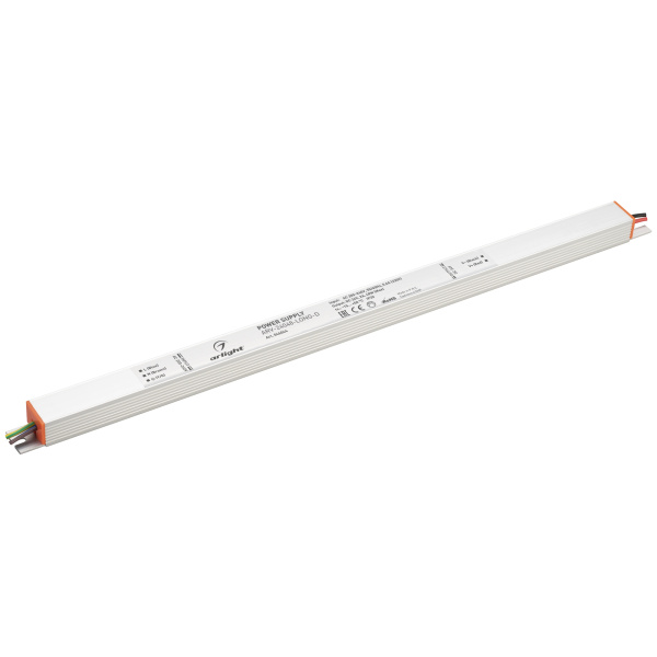 Блок питания ARV-24048-LONG-D (24V, 2A, 48W) (Arlight, IP20 Металл, 2 года)