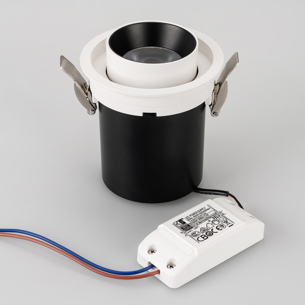 Светильник LGD-PULL-R100-10W Warm3000 (WH, 20 deg) (Arlight, IP20 Металл, 3 года)