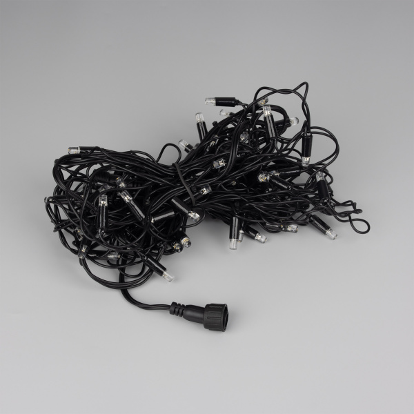 Светодиодная гирлянда ARD-EDGE-CLASSIC-2400x600-BLACK-88LED-PULSE Warm (230V, 6W) (Ardecoled, IP65)