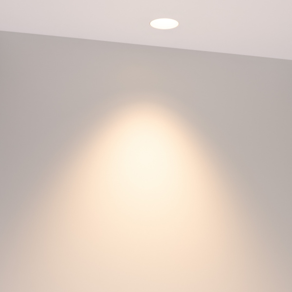 Светильник MS-ARADO-TRIMLESS-R55-7W Warm3000 (WH-WH, 55 deg, 230V) (Arlight, IP20 Металл, 5 лет)