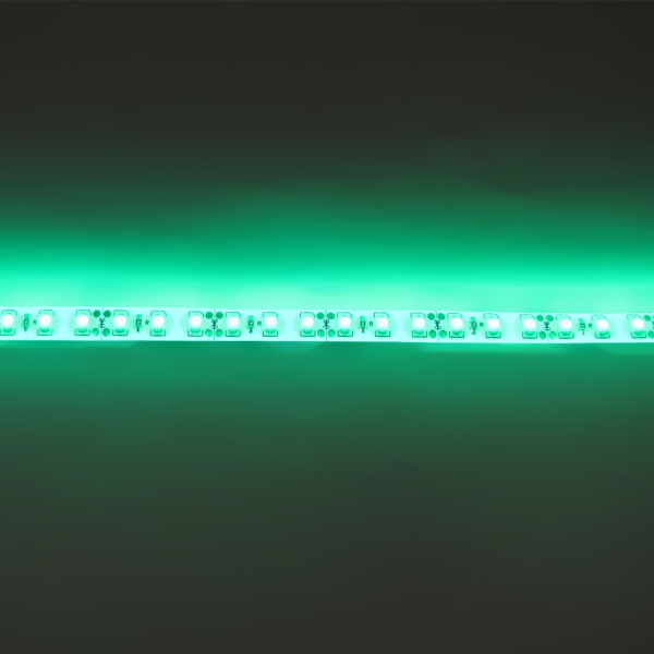 Светодиодная лента Standart class, 3528, 120led/m, Green, 12V, IP65