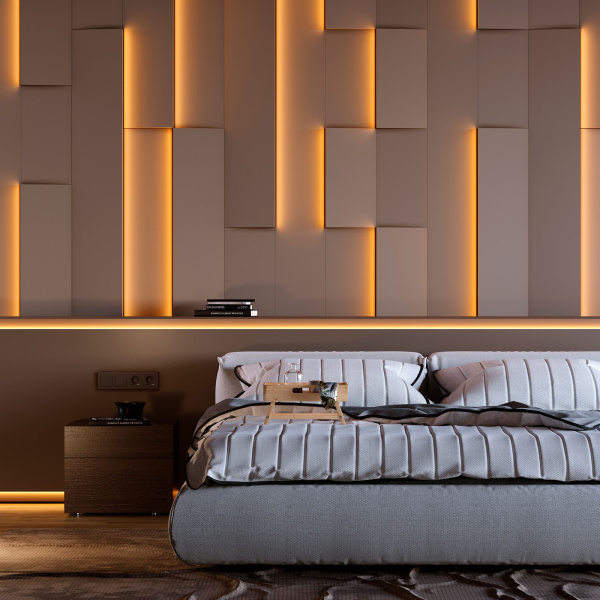 Профиль WALL-FANTOM-W10-2000 ANOD (Arlight, Алюминий)