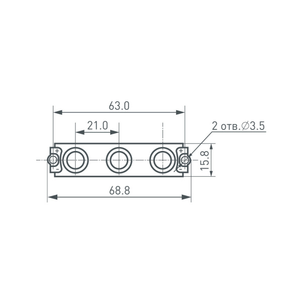 Модуль герметичный ARL-LC2835-3-12V Red (Arlight, Закрытый)