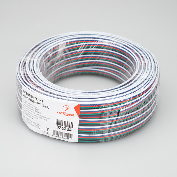 Шлейф питания ARL-18AWG-5Wire-CU (Arlight, -)