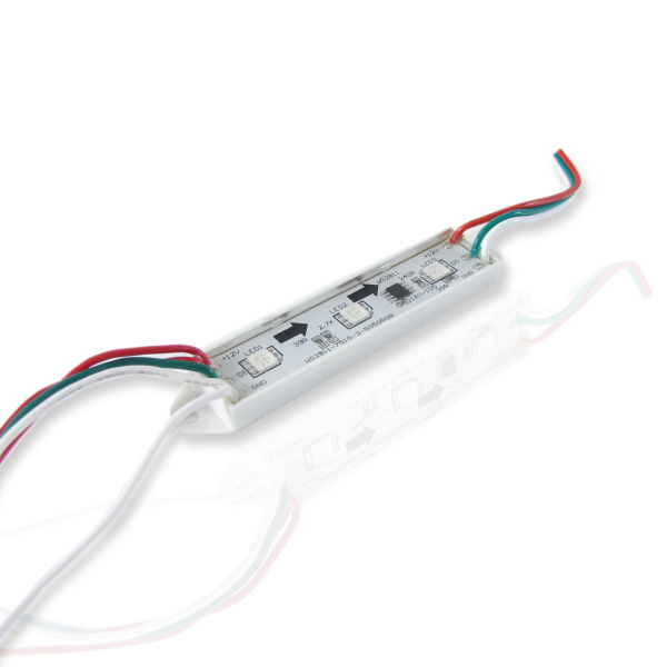 Светодиодный управляемый модуль MS106 M7515-12V-3Led-smd5050-WS2811