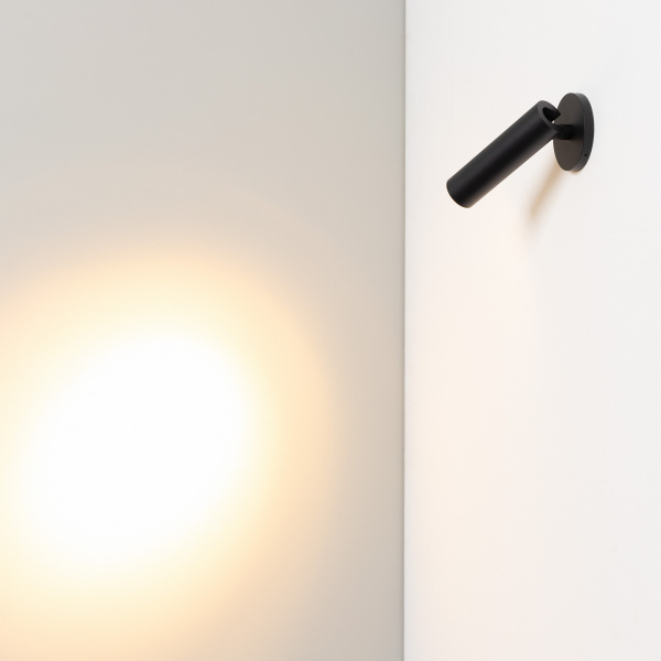 Светильник SP-READER-NB-R60-3W Warm2700 (BK, 20 deg, 230V) (Arlight, IP20 Металл, 3 года)