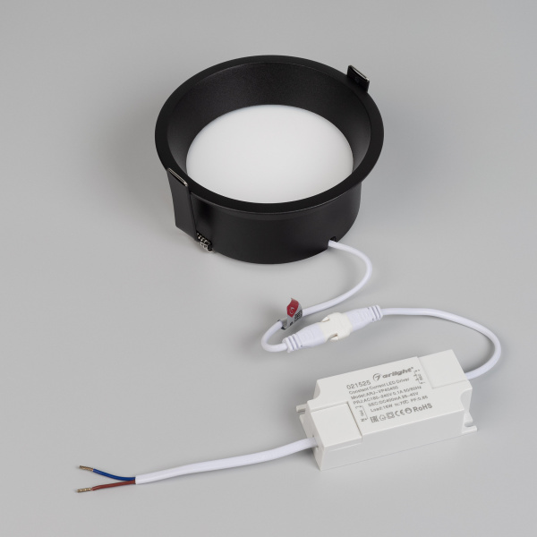 Светильник MS-BREEZE-BUILT-R125-16W Day4000 (BK, 85 deg, 230V) (Arlight, IP20 Металл, 5 лет)