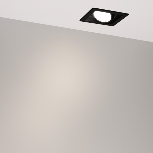 Светильник MS-VORTEX-BUILT-S117x117-20W Day4000 (BK-BK, 20 deg, 230V) (Arlight, IP20 Металл, 5 лет)