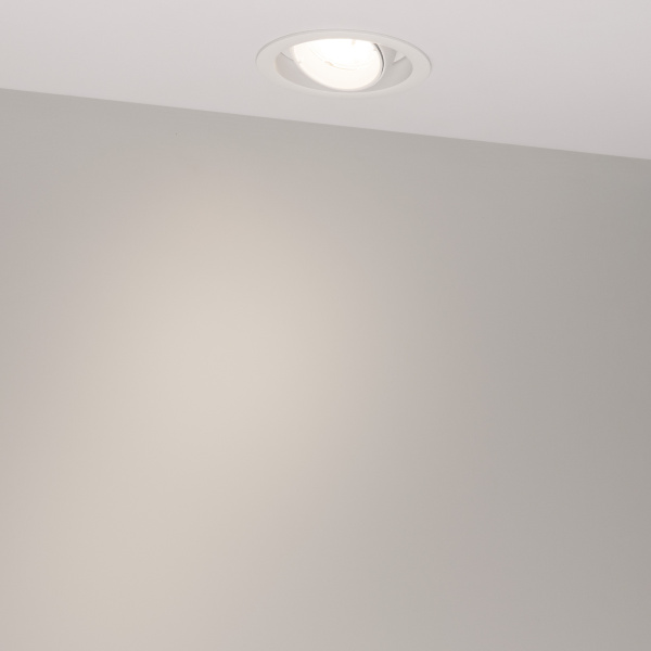 Светильник MS-VORTEX-BUILT-R110-20W Day4000 (WH-WH, 20 deg, 230V) (Arlight, IP20 Металл, 5 лет)