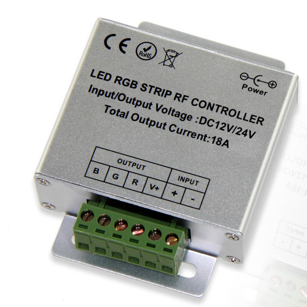 Контроллер RGB PSDRF004 (12-24V, 180-360W)