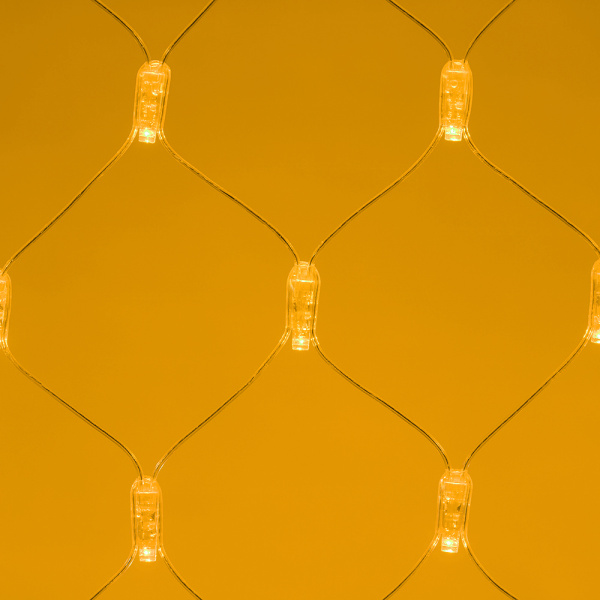 Светодиодная гирлянда ARD-NETLIGHT-CLASSIC-2000x1500-CLEAR-288LED Yellow (230V, 18W) (Ardecoled, IP65)