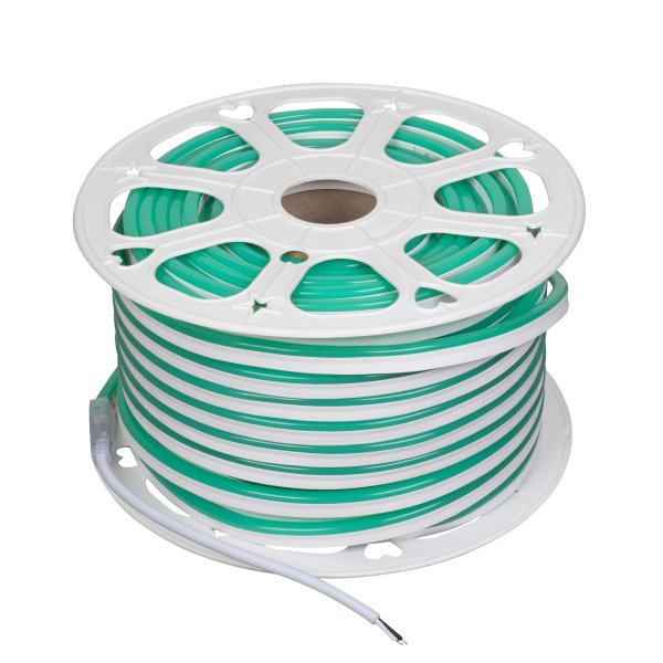 Гибкий неон ARL-CF2835-Mini-24V Green (16x8mm) (Arlight, 6 Вт/м, IP65)