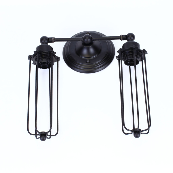 Настенный светильник PT681 DHL12 (220V, 2хE27, лофт)