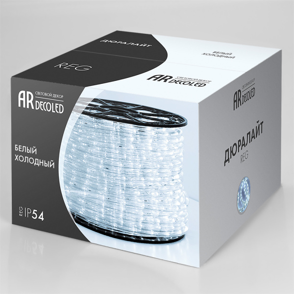 Дюралайт ARD-REG-STD Cool (220V, 24 LED/m, 100m) (Ardecoled, Закрытый)