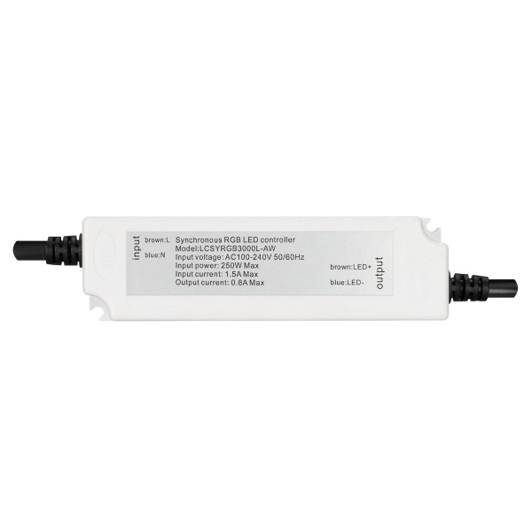 Контроллер ARD-CLASSIC-SYNC-RGB-3000LED Black (230V, 250W, RF ПДУ) (Ardecoled, Закрытый)