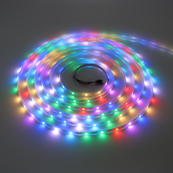 Светодиодная лента LUX class, 5050, 30 led/m, V70, RGB-SPI, WS2811A controlled, 5V, IP33