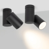 Светильник SP-POLO-SURFACE-TURN-R85-15W Warm3000 (BK-WH, 40 deg) (Arlight, IP20 Металл, 3 года)