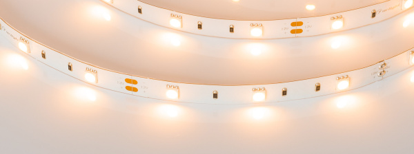 Лента RT-B30-10mm 12V Warm2400 (7.2 W/m, IP20, 5060, 5m) (Arlight, Открытый)