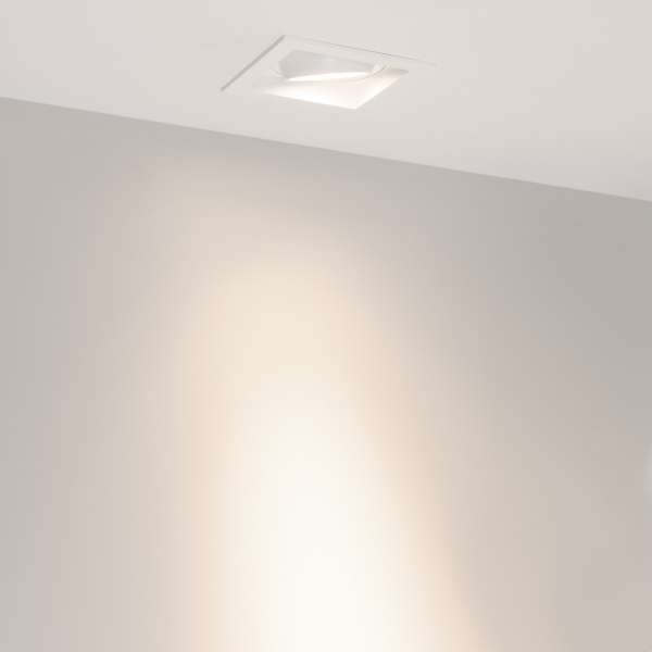 Светильник MS-VORTEX-BUILT-S117x117-20W Day4000 (WH-WH, 20 deg, 230V) (Arlight, IP20 Металл, 5 лет)