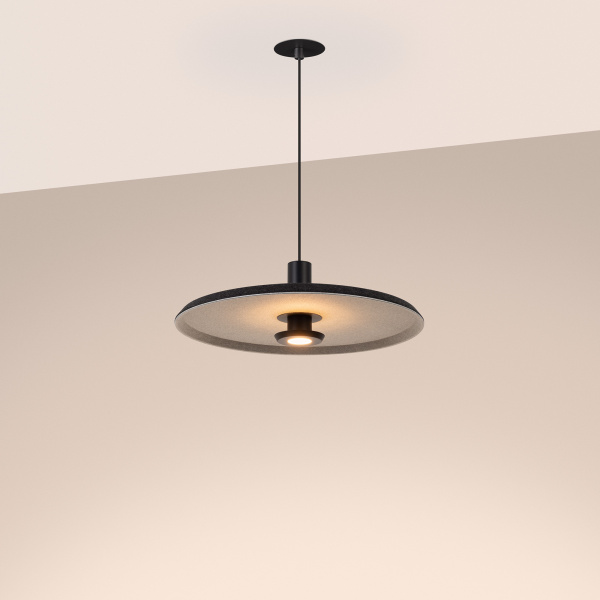 Светильник SP-KOTARO-R450-12W Warm2700 (BK-GR, 36 deg, 230V, TRIAC) (Arlight, IP20)