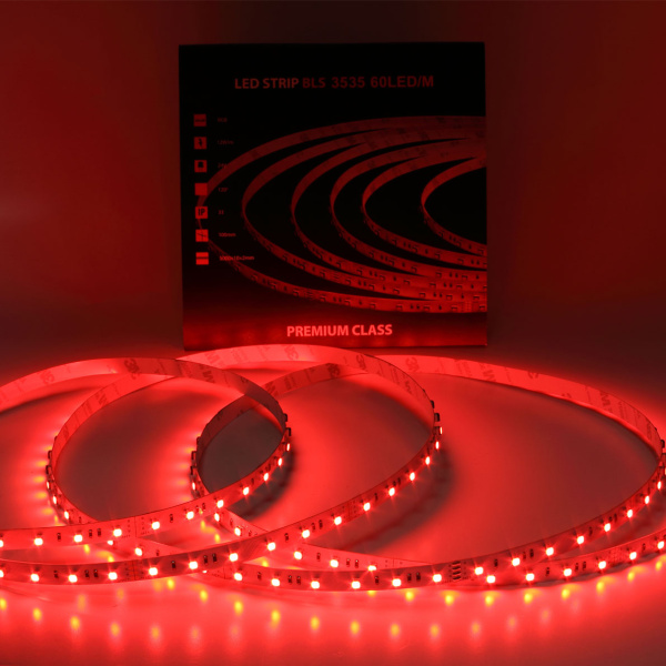 Светодиодная лента Class Premium 3535 60 led/m, RGB, 24V, IP33, А47
