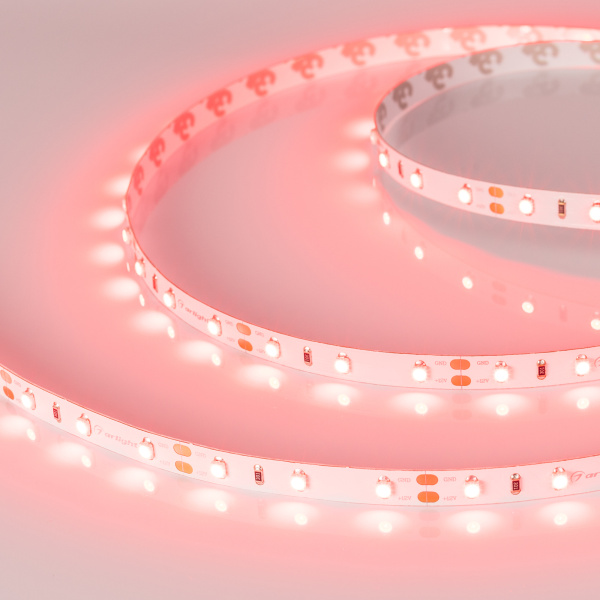 Лента RT 2-5000 12V Red (3528, 300 LED, LUX) (Arlight, 4.8 Вт/м, IP20)