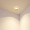 Светильник ART-GROUND-SLIM-R150-12W Warm3000 (SL, 35 deg, 24V) (Arlight, IP67 Металл, 3 года)