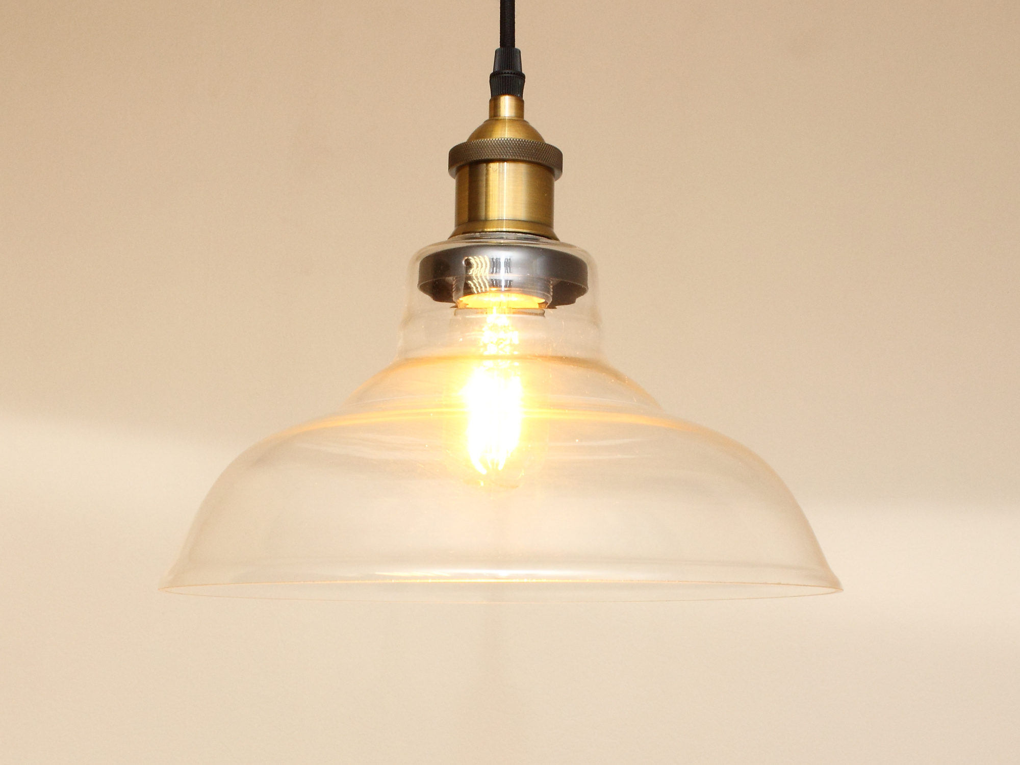 Светильник лофт PG208-C PA32 (220V, E27, стекло)