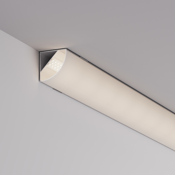 Профиль KANT-H55-2000 ANOD (Arlight, Алюминий)