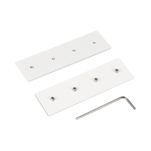 Коннектор прямой MAG-CON-45-SIDE (WH) (Arlight, Металл)