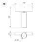 Светильник MAG-SPOT-25-R120-12W Warm3000 (BK, 30 deg, 24V) (Arlight, IP20 Металл, 5 лет)