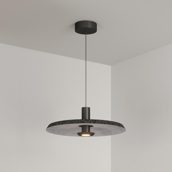 Светильник SP-KOTARO-R450-12W Warm3000 (BK-GR, 36 deg, 230V, TRIAC) (Arlight, IP20)