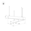Светильник ALT-LINEAIR-ANGLE-60-FLAT-UPDOWN-DIM-700x605-55W Day4000 (BK, 100 deg, 230V) (Arlight, IP20 Металл, 3 года)