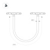 Светильник MAG-ORIENT-TUBE-ELASTIC-R25-L2500-35W Day4000 (BK, 360 deg, 48V) (Arlight, IP20 Металл, 3 года)
